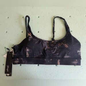 YOUNG LA Camo Sports Bra, Size XL